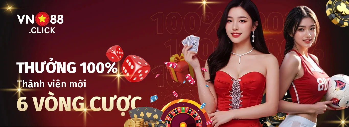 VN88 - Link Vào Nhà Cái VN88 Uy Tín Số 1 Việt Nam 7 Thưởng thành viên mới tại Vn88